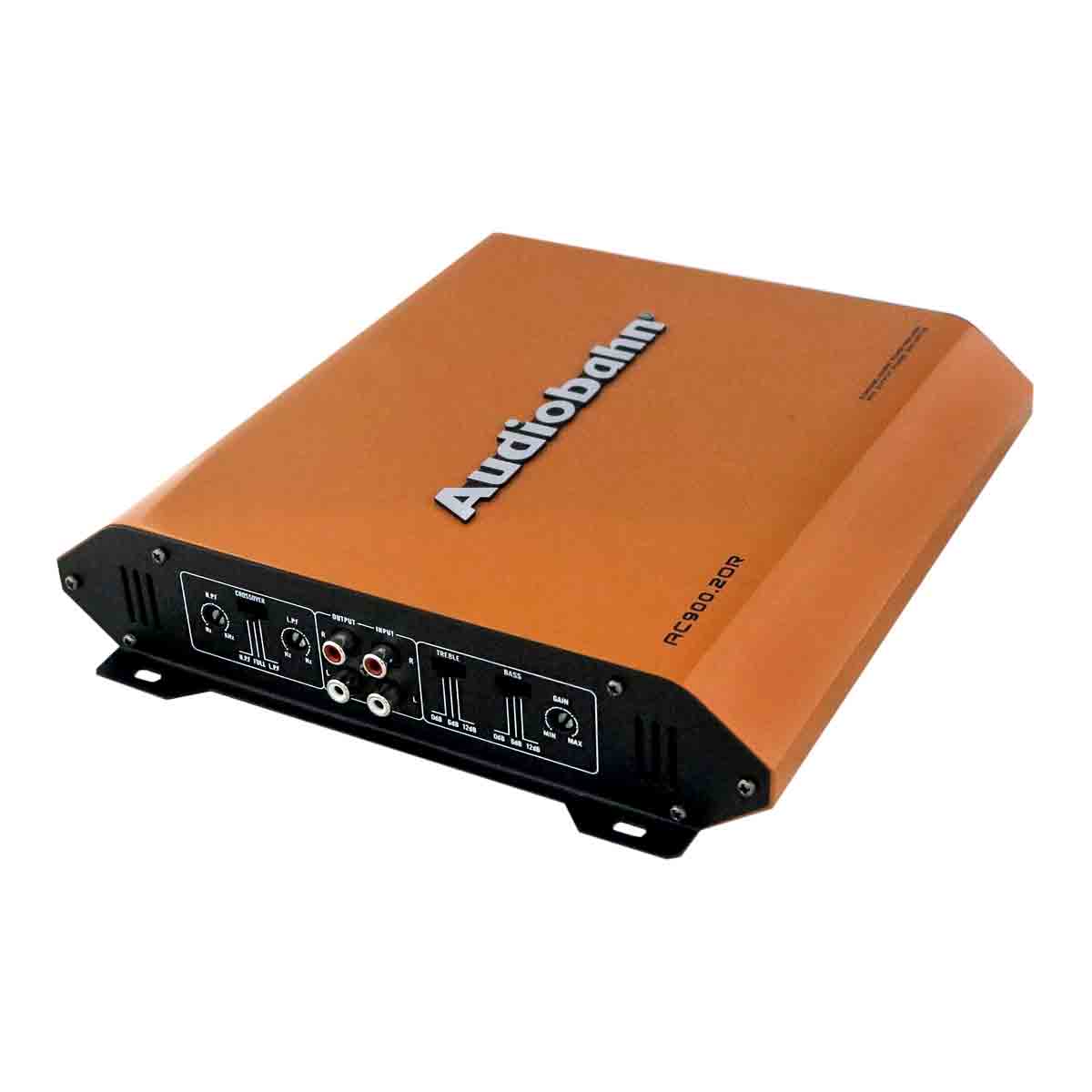 Evaluación tono salario Amplificador 2 Canales anaranjado – AC900.2OR – Audiobahn